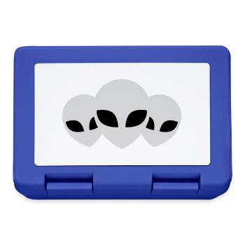 Team 3 Aliens Friends - Lunchbox - royal blue - Front