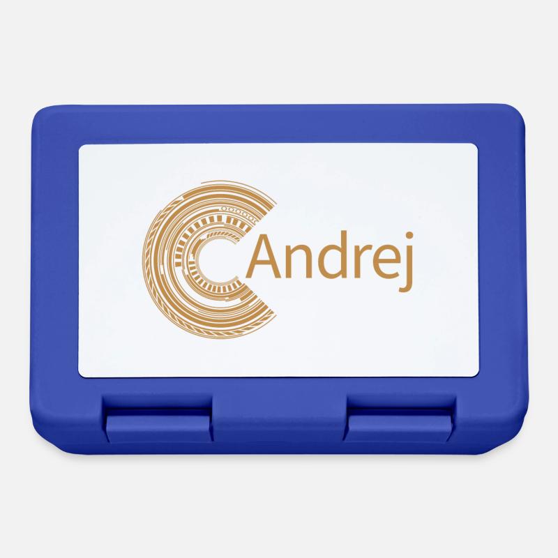 für Andrej - Brotdose - Royalblau