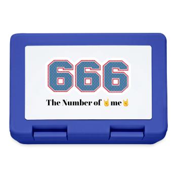Sayings - Lunchbox - royal blue - Front