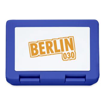 Berlin - 030 - Capitale - Allemagne - Indicatif régional - Boîte à goûter - bleu royal - Devant