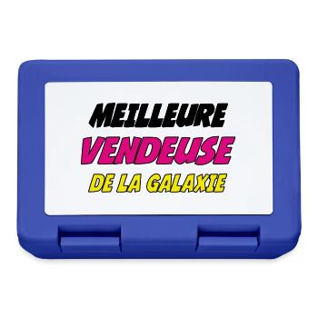 MEILLEURE VENDEUSE DE LA GALAXIE - Boîte à goûter - bleu royal - Devant