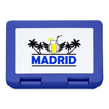madrid 2 - Brotdose - Royalblau - Vorne