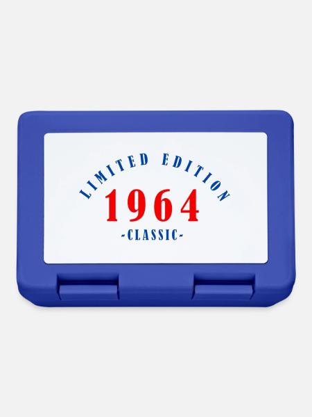 Édition limitée classique de 1964 - Boîte à goûter - bleu royal