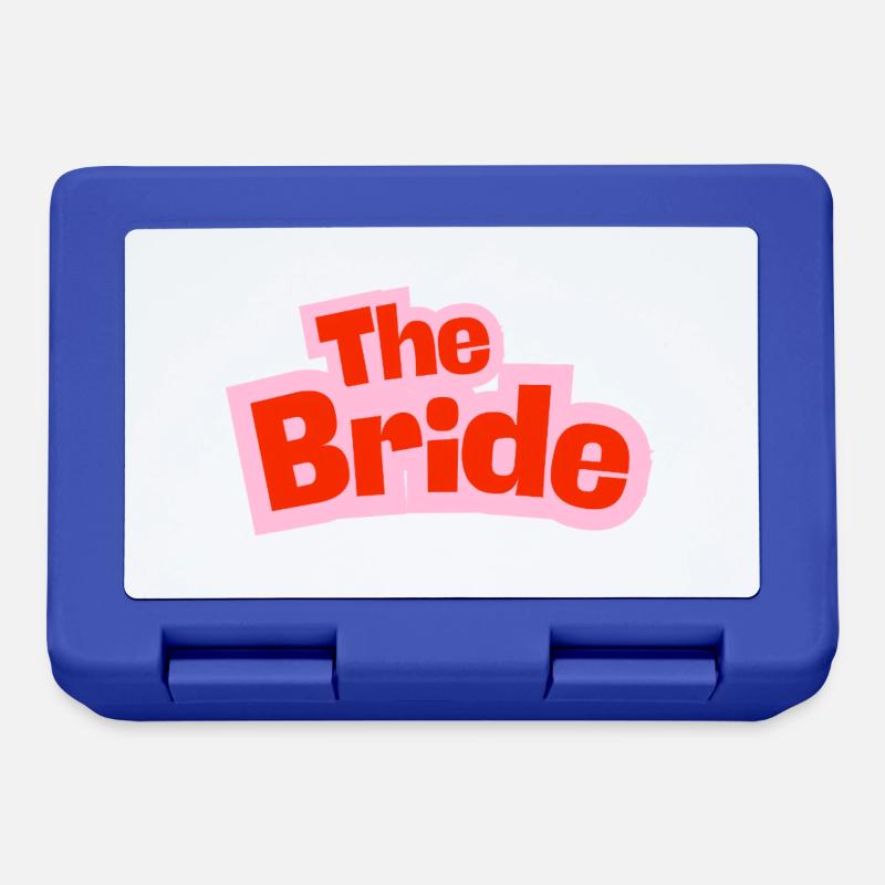 The Bride - Lunchbox - royal blue