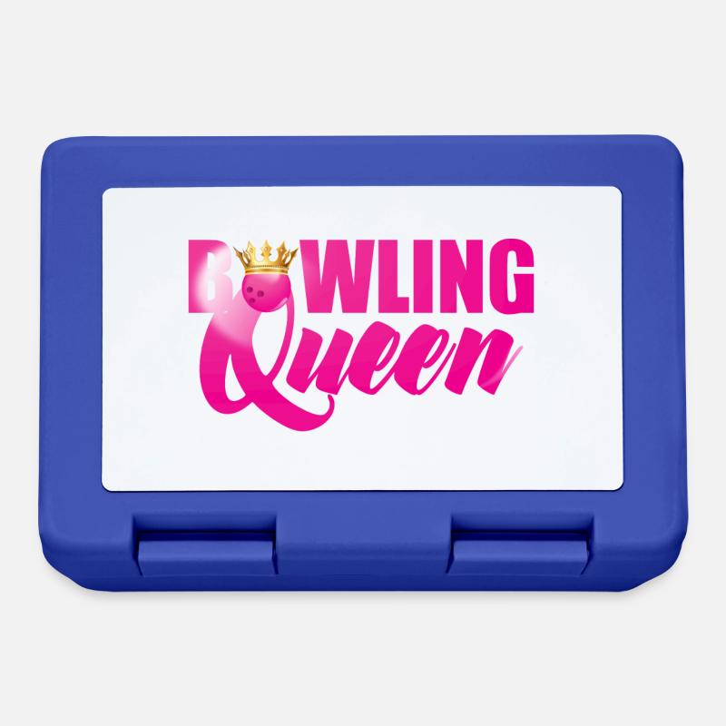 Bowling / Bowler: Bowling Queen - Brotdose - Royalblau