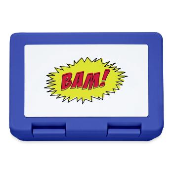Comic Book BAM! - Lunchbox - royal blue - Front