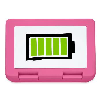 battery - Lunchbox - pink - Front