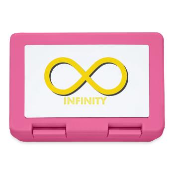 INFINITY YELLOW - Lunchbox - pink - Front