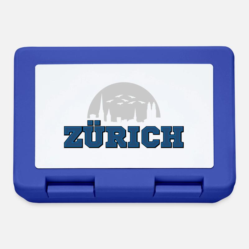 Zurich - Boîte à goûter - bleu royal