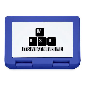 its what moves me - Brotdose - Royalblau - Vorne