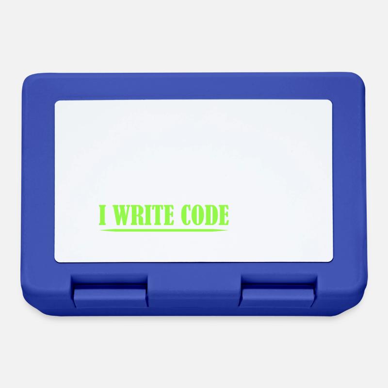 I'm A Programmar ........ I Write Code Coding Soft - Brotdose - Royalblau