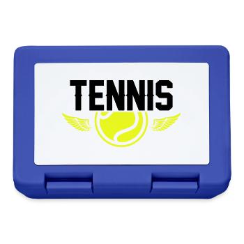 Tennis - Brotdose - Royalblau - Vorne