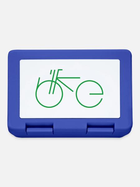 Bike Type green - Brotdose - Royalblau