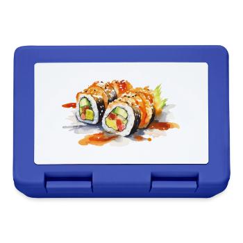 Sushi - Boîte à goûter - bleu royal - Devant