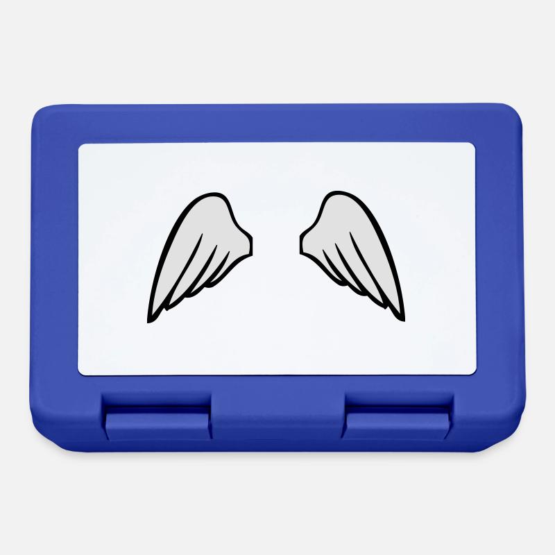 wings - Lunchbox - royal blue