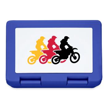 motocross - Lunchbox - royal blue - Front