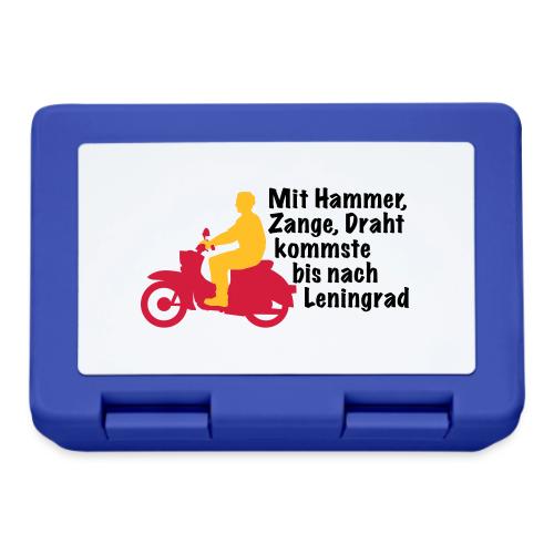 Schwalbe Spruch mit Mann - Brotdose