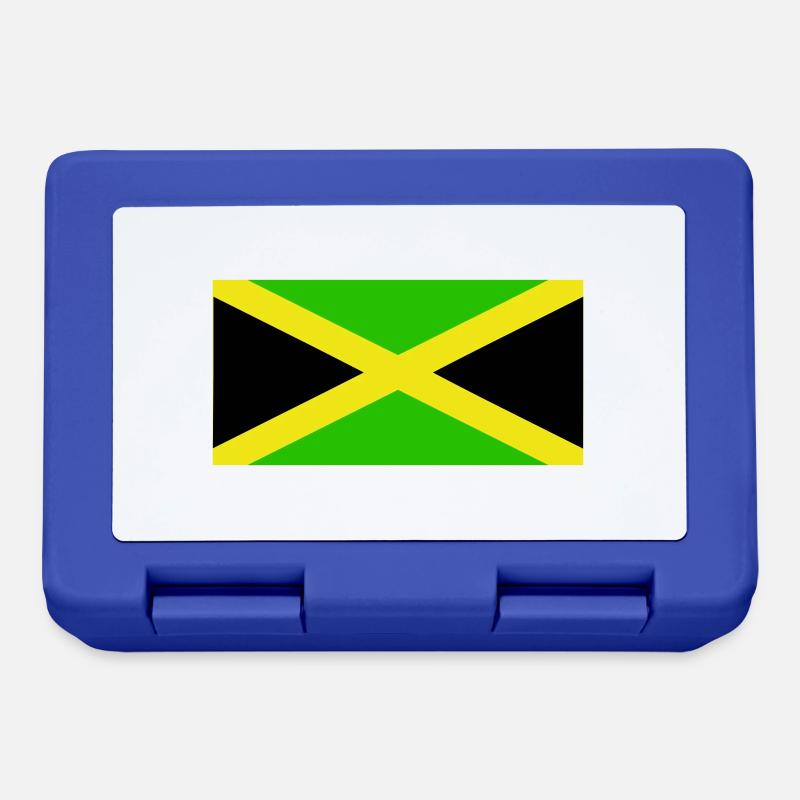 Jamaica flag - Lunchbox - royal blue