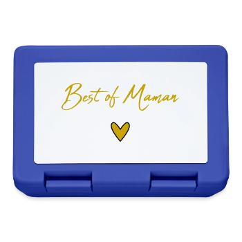 MOM. MOTHER'S DAY. HAPPY MOTHER'S DAY. HAPPY BIRTHDAY - Lunchbox - royal blue - Front