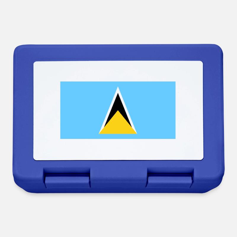 Saint Lucia - Lunchbox - royal blue