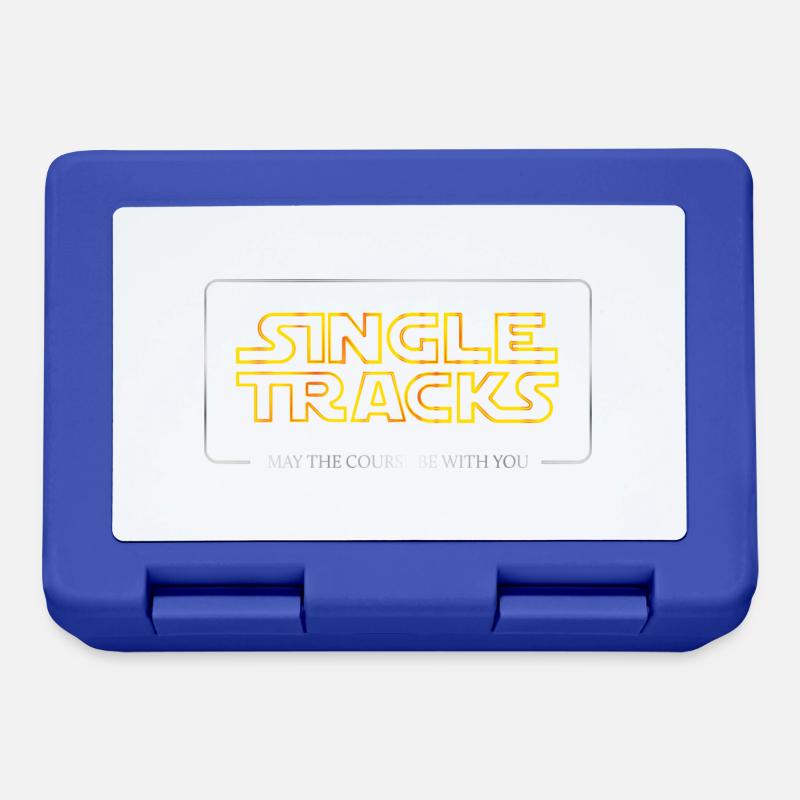 Single Tracks - Lunchbox - royal blue