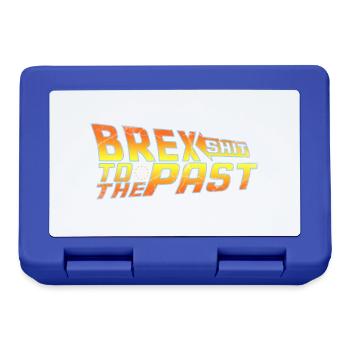 Anti Brexit - BrexSHIT - BREXSH*T - Lunchbox - royal blue - Front