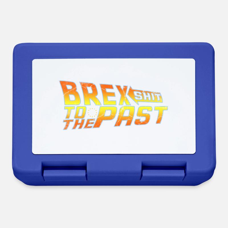 Anti Brexit - BrexSHIT - BREXSH*T - Lunchbox - royal blue