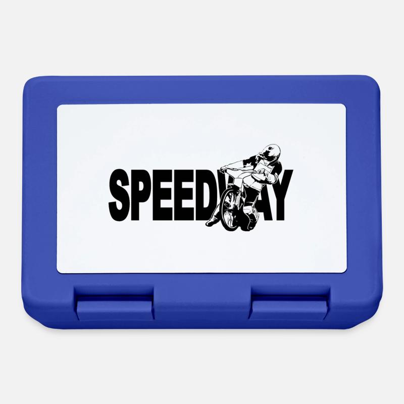 Speedway Racing - Lunchbox - royal blue