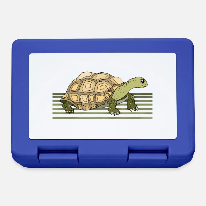Tortoise - Lunchbox - royal blue