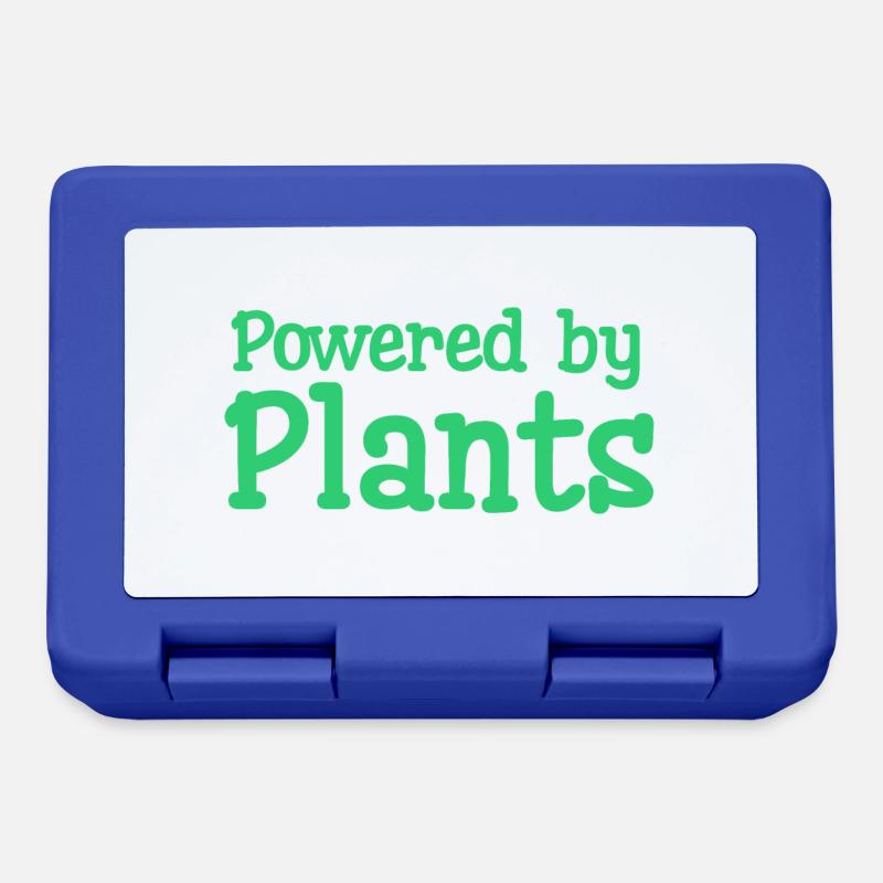 Powered by plants - Lunchbox - royal blue