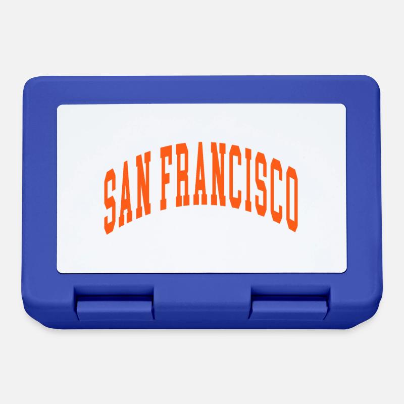 San Francisco - Brotdose - Royalblau