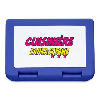 Cuisinière FANTASTIQUE - Boîte à goûter - bleu royal - Devant