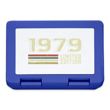 Born in 1979 Birthday 1979 Vintage 1979 - Lunchbox - royal blue - Front