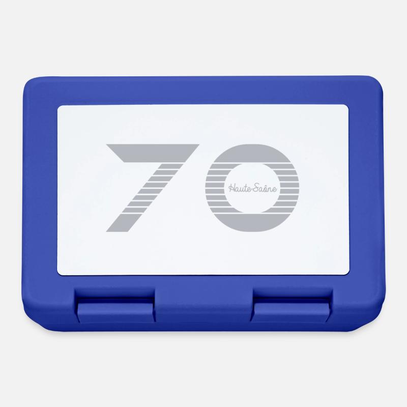 Franche Comté Haute Saône 70 - Boîte à goûter - bleu royal