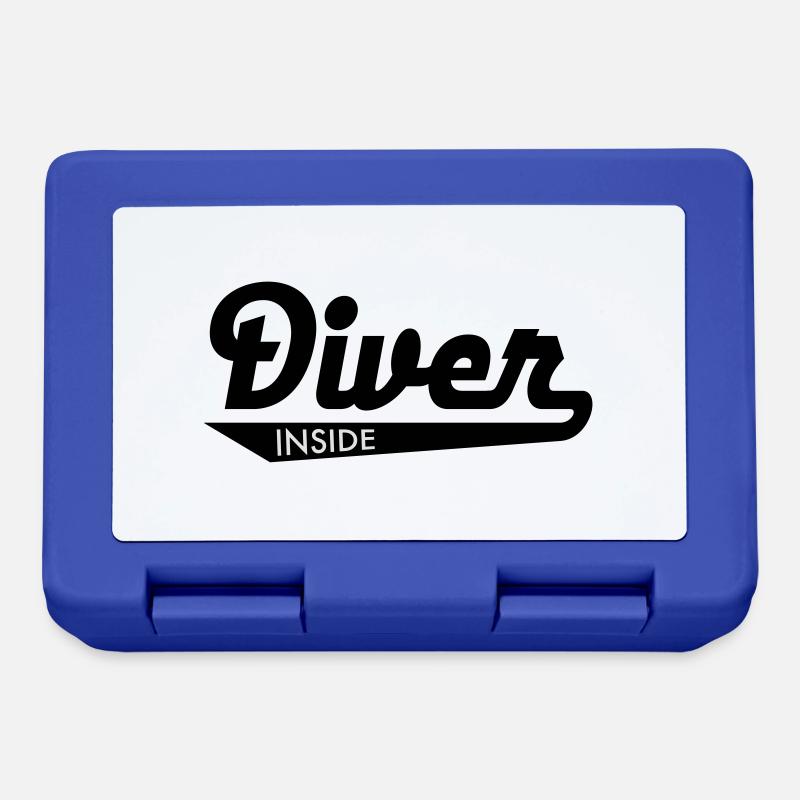 diving - Lunchbox - royal blue