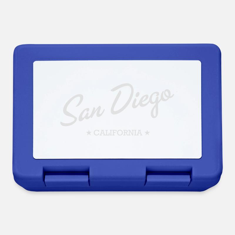 San Diego - Boîte à goûter - bleu royal
