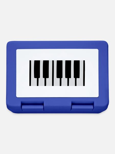 piano - Brotdose - Royalblau
