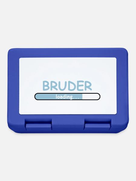 Großer Bruder - Brotdose - Royalblau