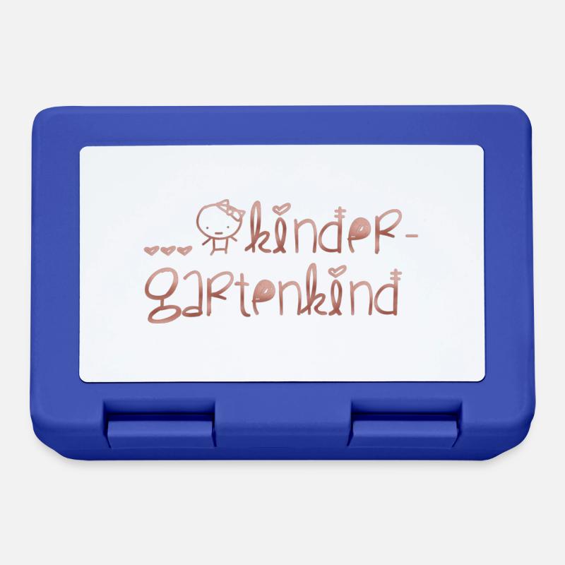 Kindergartenkind - Brotdose - Royalblau