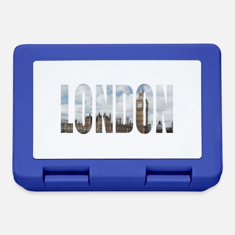 Londres - Boîte à goûter - bleu royal