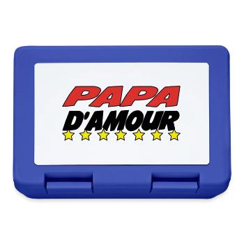 LIEBE PAPA - Brotdose - Royalblau - Vorne