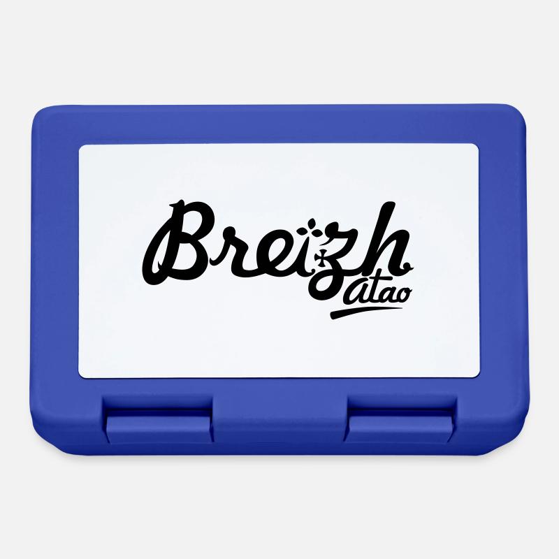 Cap "Breizh atao", always Brittany - Lunchbox - royal blue