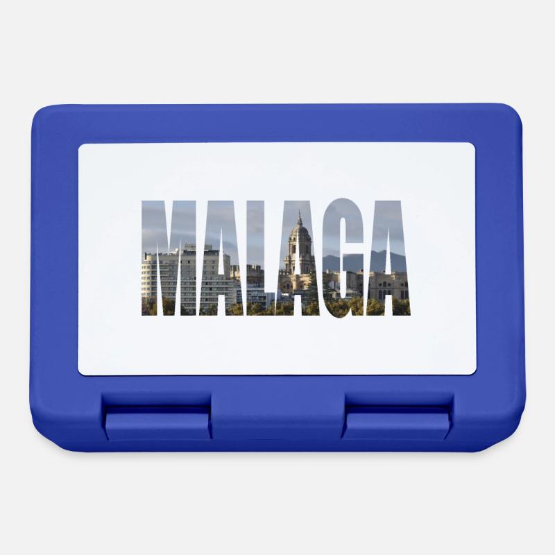 MALAGA - Boîte à goûter - bleu royal