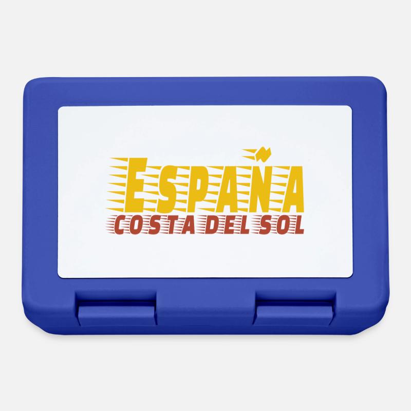 Spain Costa del Sol / Summer - Lunchbox - royal blue