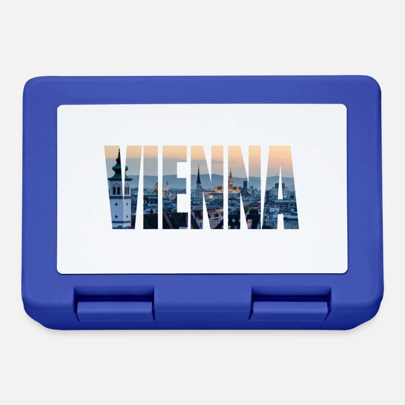 vienne vienne - Boîte à goûter - bleu royal
