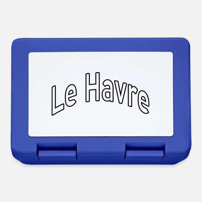 Le Havre - Boîte à goûter - bleu royal