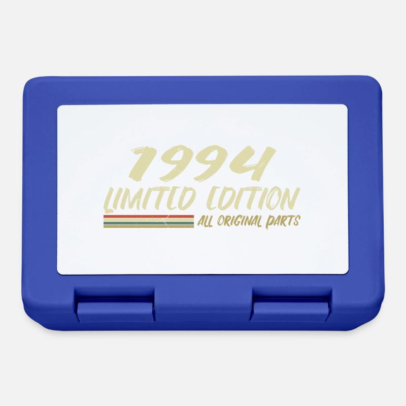 1994 Geburtstagsgeschenkidee 1994 - Brotdose - Royalblau