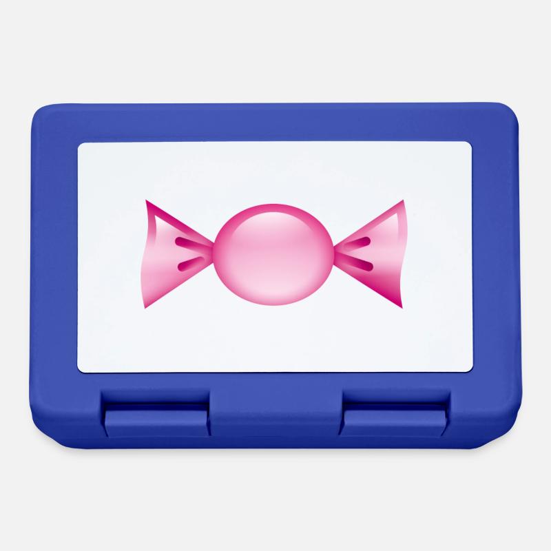 Smiley Candy - Lunchbox - royal blue