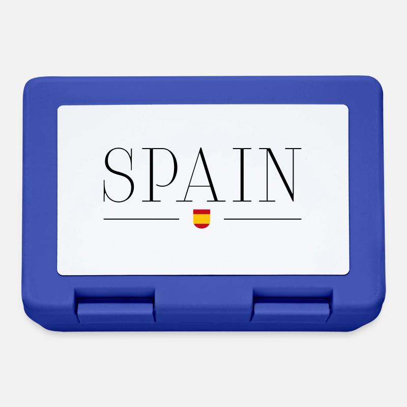 Spanien - Brotdose - Royalblau