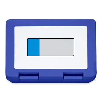 _blank_kurz - Lunchbox - royal blue - Front